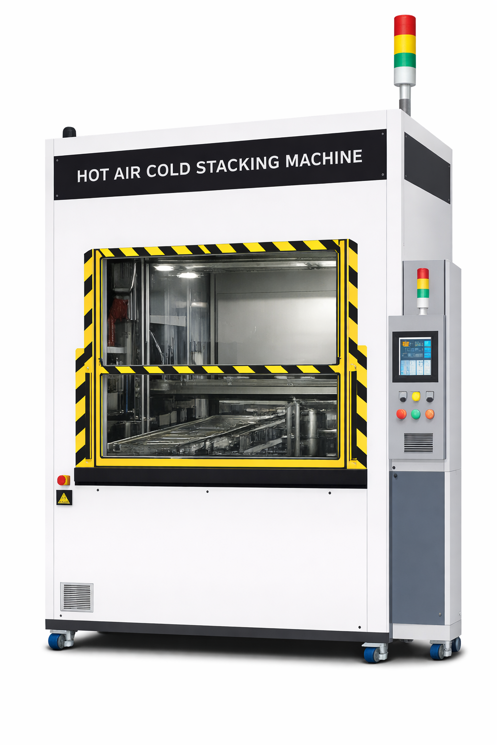 Hot air cold stacking